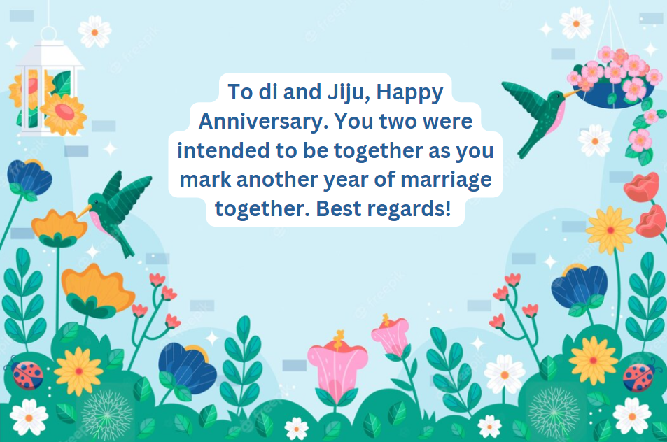 150+ Happy Anniversary Wishes For Didi And Jiju Poetry Fever